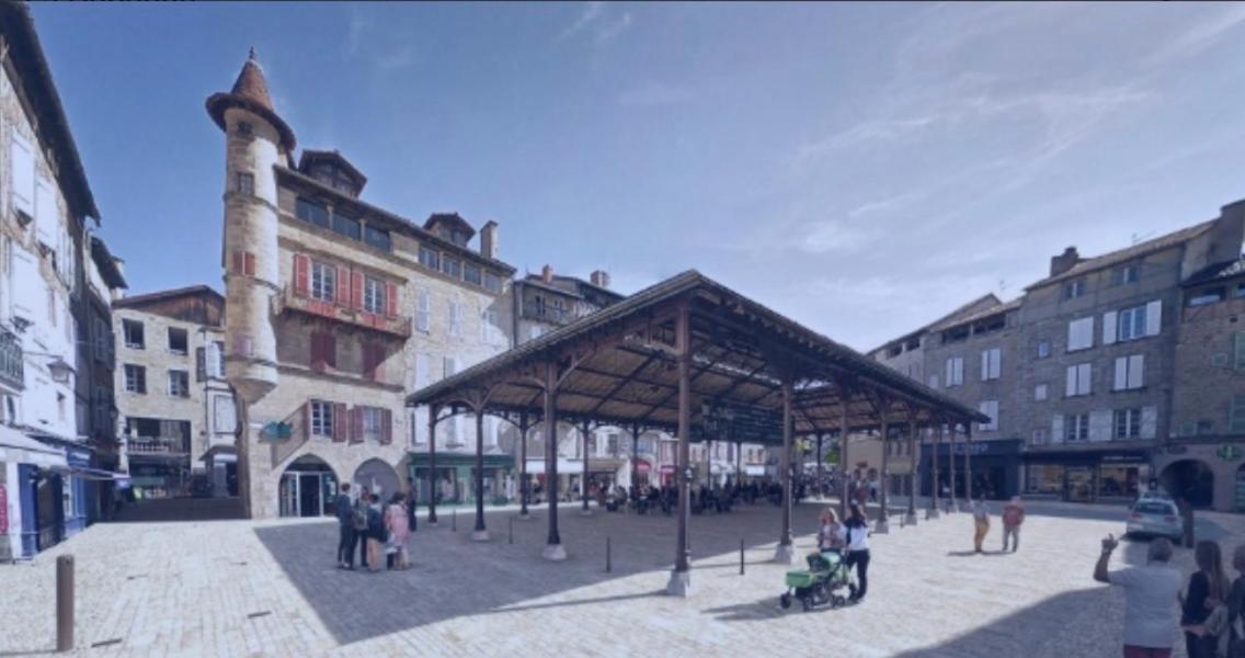 Studio De La Halle. Figeac Eksteriør bilde